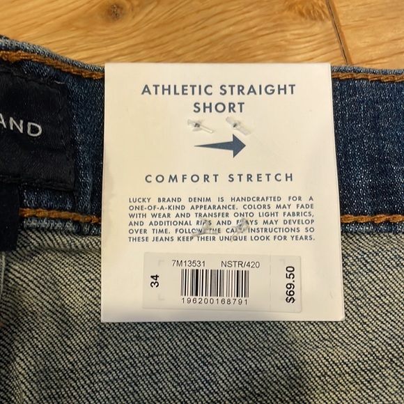 Lucky Brand Jean Shorts size 34 - Picture 4 of 7
